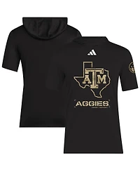 Adidas Men's Black Texas A M Aggies 2025 Military Appreciation Aeroready T-Shirt