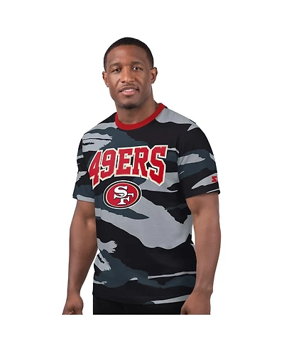 Starter Men's Gray San Francisco 49ers Thursday Night Gridiron T-Shirt