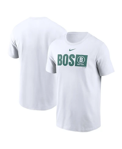 Nike Men's White Boston Red Sox City Connect Tricode T-Shirt
