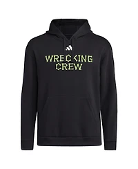 Adidas Men's Black Texas A M Aggies Glow Halloween Wrecking Crew Pullover Hoodie