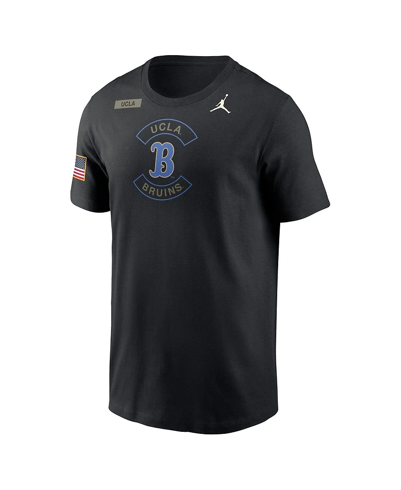Jordan Men's Black Ucla Bruins 2025 Military Appreciation Dri-fit T-Shirt