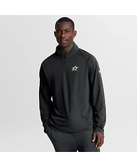 Fanatics Men's Black Dallas Stars Authentic Pro Rink Training Quarter-Zip Pullover Sweatshirt
