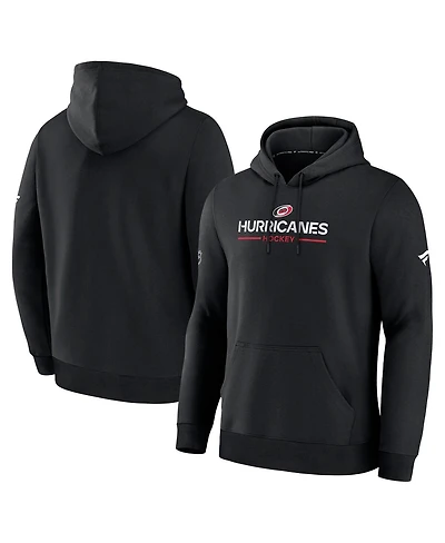 Fanatics Men's Black Carolina Hurricanes Authentic Pro Primary Hoodie
