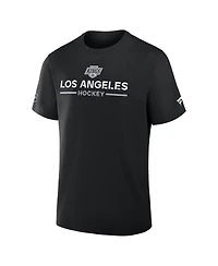 Fanatics Men's Black Los Angeles Kings Authentic Pro Primary T-Shirt