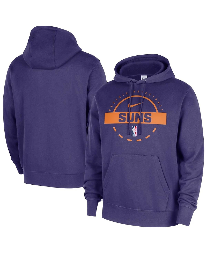Nike Men's Purple Phoenix Suns 2025/26 Authentic Practice Club Pullover Hoodie