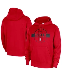 Nike Men's Red Chicago Bulls 2025/26 Authentic Practice Club Pullover Hoodie