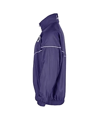 Nike Men's Purple Phoenix Suns Courtside Windrunner Woven Half-Zip Jacket