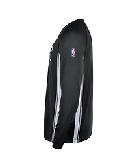 Nike Men's Black Brooklyn Nets 2025/26 Authentic Pre-Game Legend Dri-fit Long Sleeve Shooting Shirt