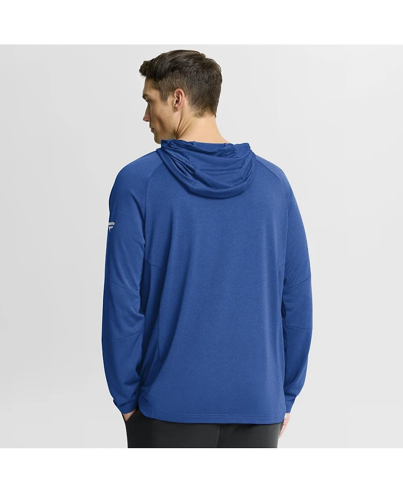 Fanatics Men's Royal Buffalo Sabres Authentic Pro Rink Raglan Hoodie