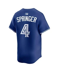 Nike Men's George Springer Royal Toronto Blue Jays Alternate 2 Limited Jersey