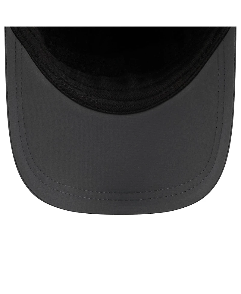 New Era Men's Charcoal Philadelphia Eagles 2025 Sideline Cold Weather Runner Dog Ear Adjustable Hat