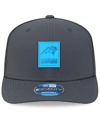 New Era Men's Charcoal Carolina Panthers 2025 Sideline Cold Weather 9SEVENTY Adjustable Hat