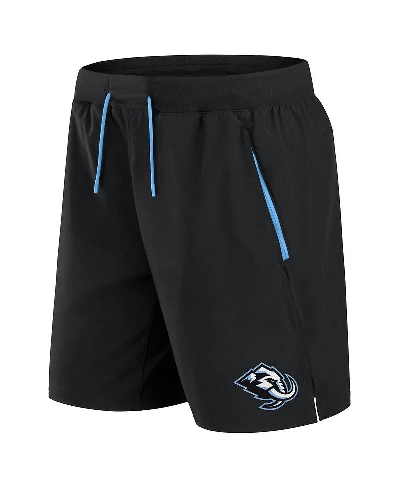 Fanatics Men's Black Utah Mammoth Authentic Pro Rink Performance Shorts