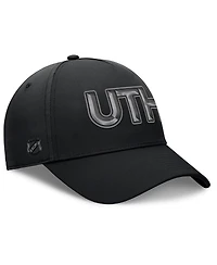 Fanatics Men's Black Utah Mammoth Authentic Pro Road Team Code Flex Hat