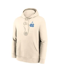Nike Men's Cream North Carolina Tar Heels Campus Shadow Hoodie