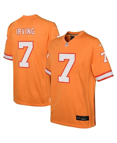 Nike Big Boys and Girls Bucky Irving Orange Tampa Bay Buccaneers Alternate Game Jersey