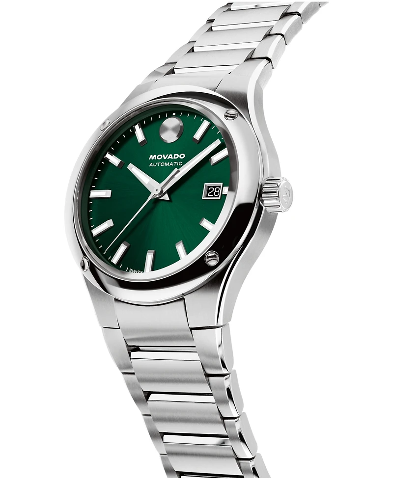 Movado Men's Museum Imperiale Swiss Automatic Stainless Steel Watch, 40mm