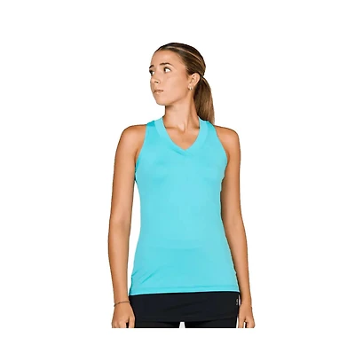 Sofibella Women's Uv Colors Racerback Tennis Tank Top