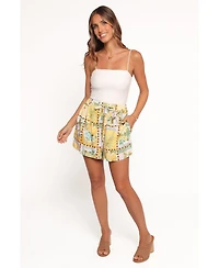 Petal and Pup Women's Cancun Shorts - Tropical Sun
