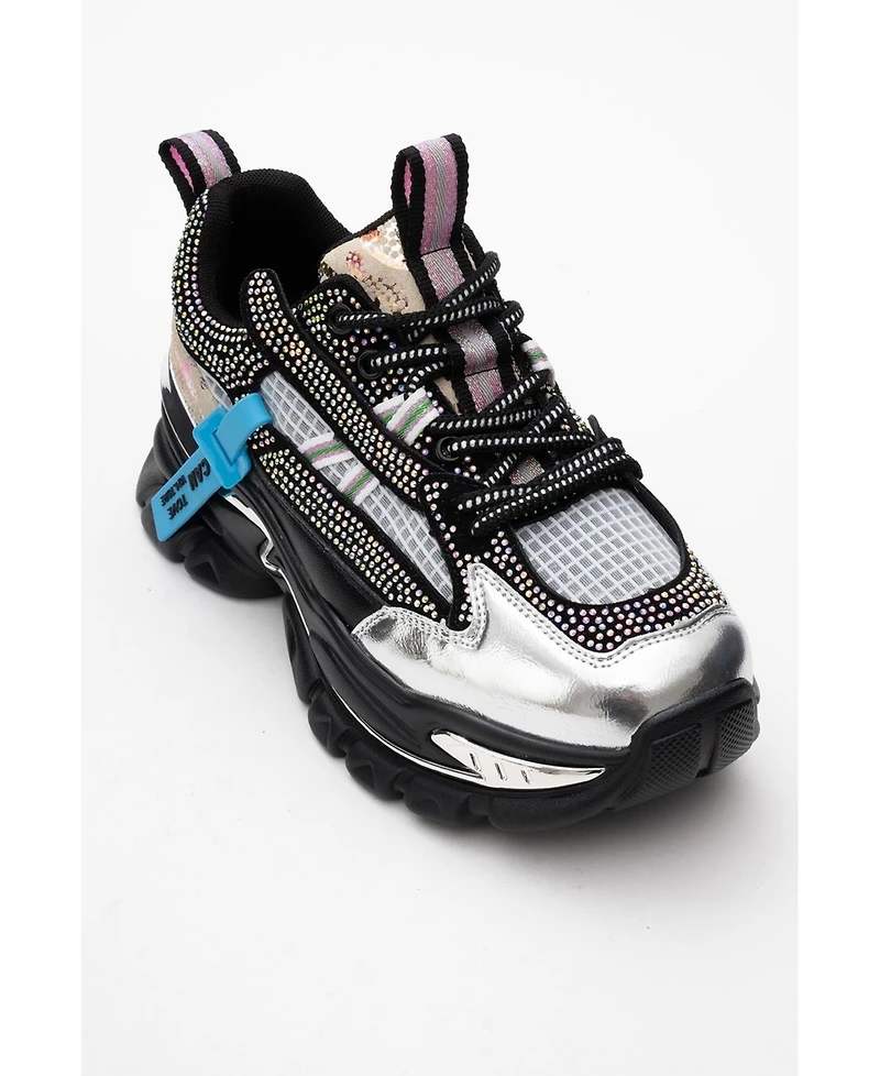 Prologue Shoes Noi Embellished Sneakers (Women)