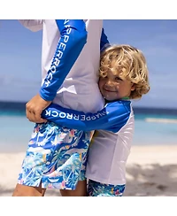 Snapper Rock Baby Boys Breakwater Beach Ls Set