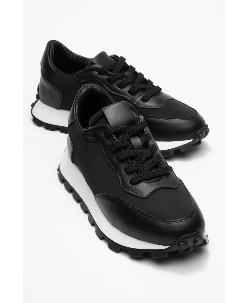 Forever & Always Shoes Amanda Leather Sneakers (Women)