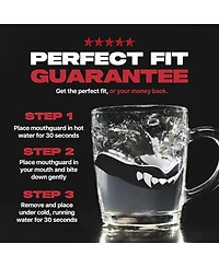 SafeJawz Extro Dual Layer Sports Mouth Guard and Disinfectant Spray Bundle for Basketball, Football, Mma, Hockey, Wrestling - Junior Goldie