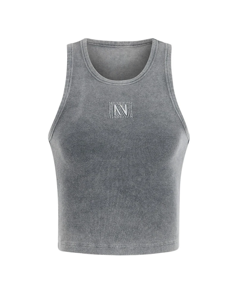 Women's Embroidered Crop Top