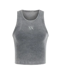Women's Embroidered Crop Top