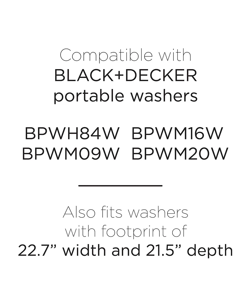 Black & Decker Washer Dryer Stand