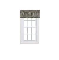 Ellis Stacey 1.5" Rod Pocket High Quality Fabric Solid Color Window Balloon Valance 60"x15