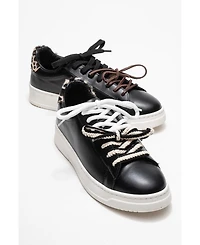 Forever & Always Shoes Warron Leather Sneakers (Women)