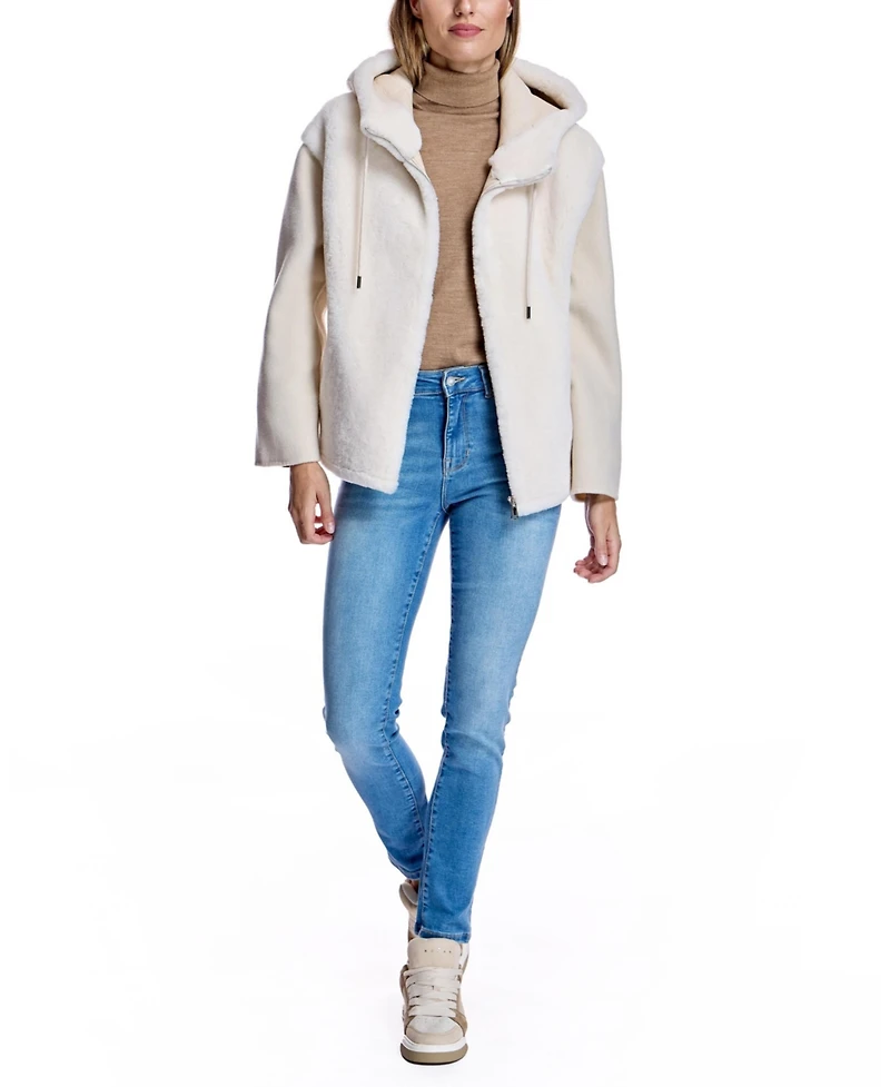 Julia & Stella by Maximilian Women's Hooded Jacket