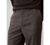 Calvin Klein Men's Slim-Fit Check Trouser Pants