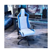 Enitial Star Singe Faux Leather Adjustable Gaming Chair