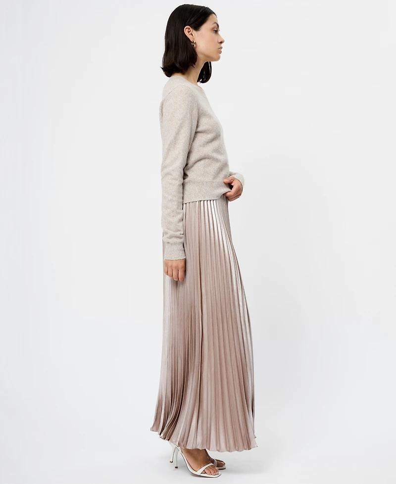 French Connection Women's Pleated Midi Skirt
