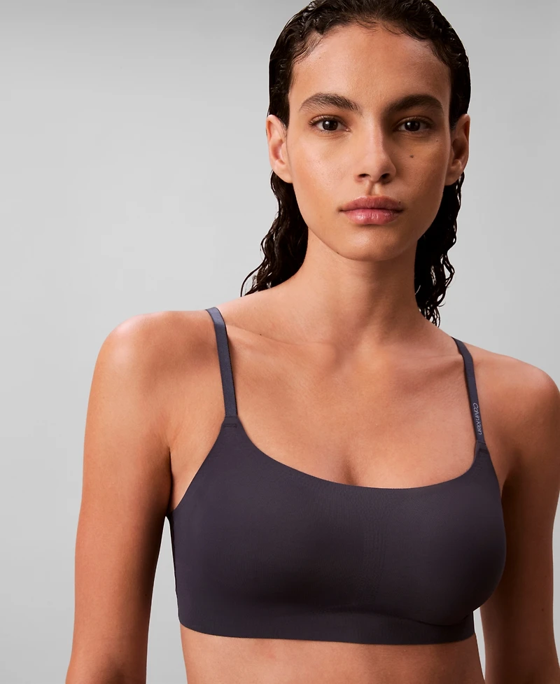 Calvin Klein Invisibles Comfort Lightly Lined Retro Bralette QF4783