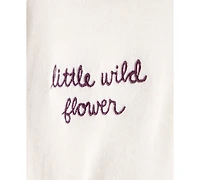 Carter's Baby Girls 3-Piece Floral Bodysuit, Long-Sleeve Bodysuit and Pants Set