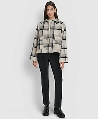 Dkny Jeans Women's Raglan Sleeve Jacket