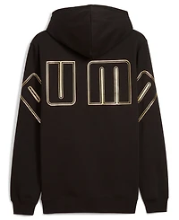 Maximal Metallic Relaxed Hoodie Fl