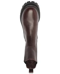 Arezzo Women's Brandy Mid Block Heel Round Toe Booties