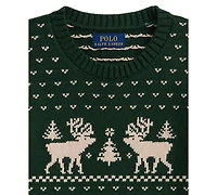 2/16NM Cotton Wool-long Sleeve-crew Neck-pullover-sweater