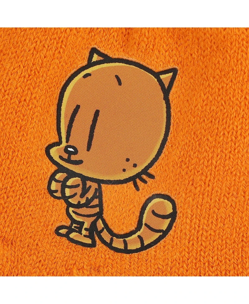 Dog Man Petey the Cat Youth Cuff Hat And Knit Gloves Cold Weather Set