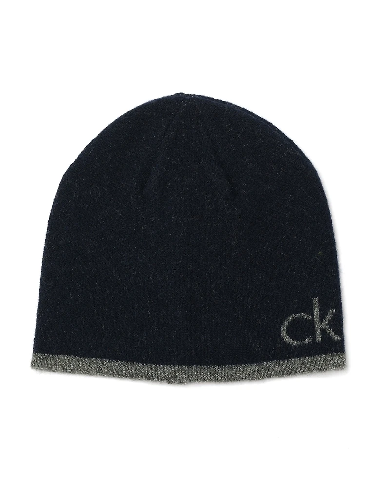 Calvin Klein Men's 2-Piece Fuzzy Scarf and Hat Set