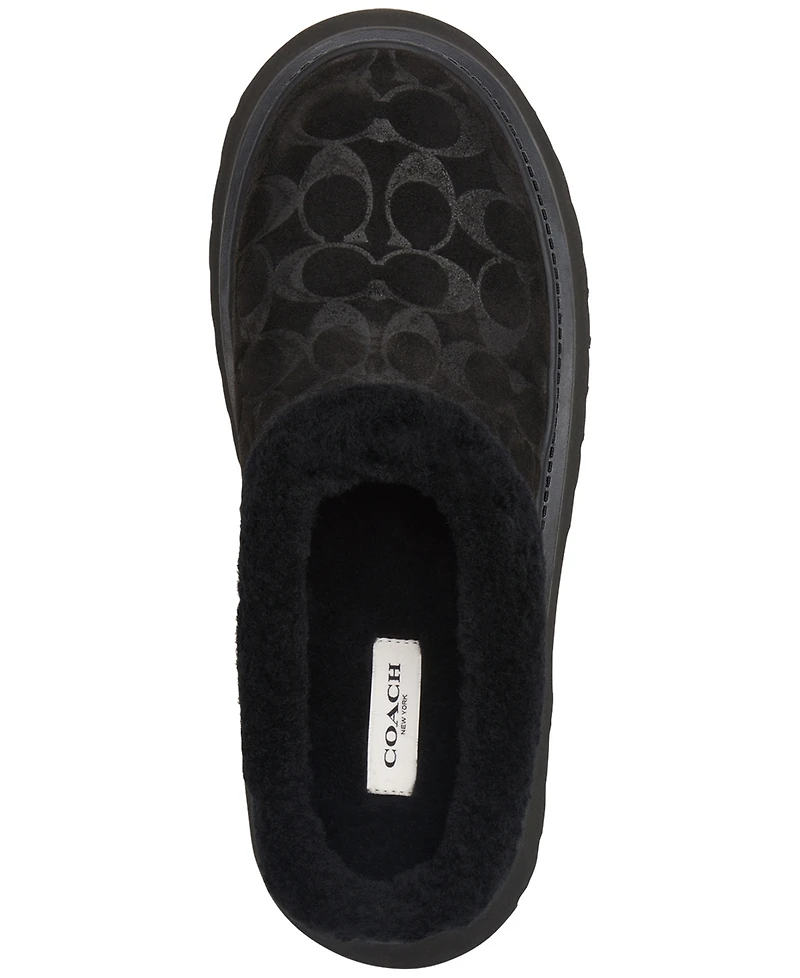 Coach Women's Cecelia Slip-On Platform Clogs