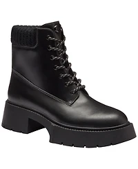 Coach Women's Leah Platform Lace-Up Booties