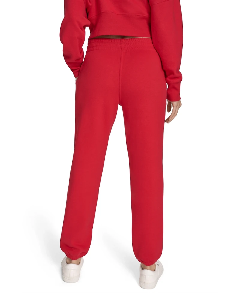 Calvin Klein Women's Performance Flocked Logo Jogger Sweatpants