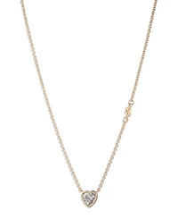 Lauren Ralph Lauren Cubic Zirconia Heart Pendant Necklace