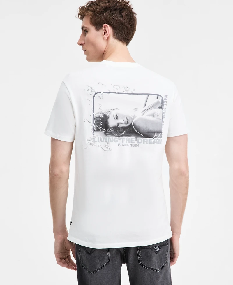 Guess Men's Social Club Short-Sleeve Graphic T-Shirt