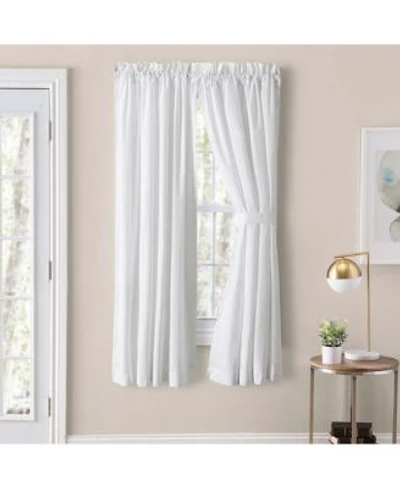 Ellis Classic Tailored Design In A Perma Press Fabric 1.5 X22 Rod Pocket Tailored Pair 80 X22x36 X22 White